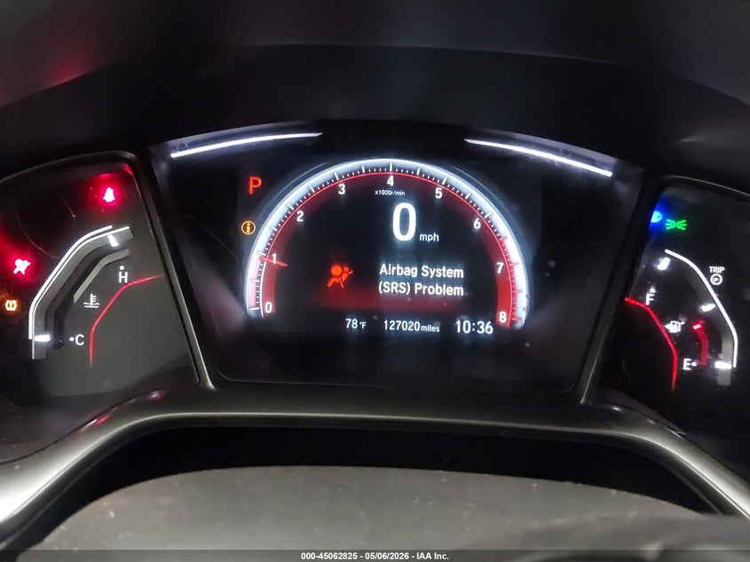 2017 HONDA CIVIC auction photo 7