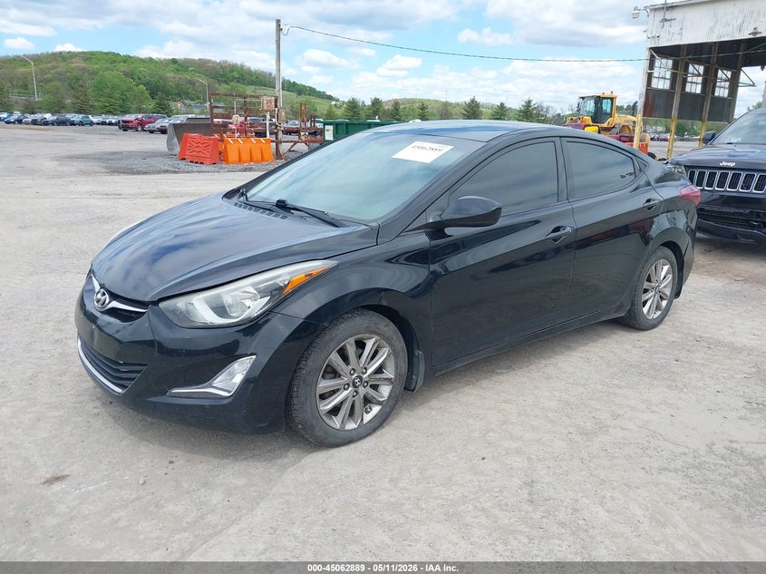 2016 Hyundai Elantra Se 5NPDH4AE8GH654253 photo 1