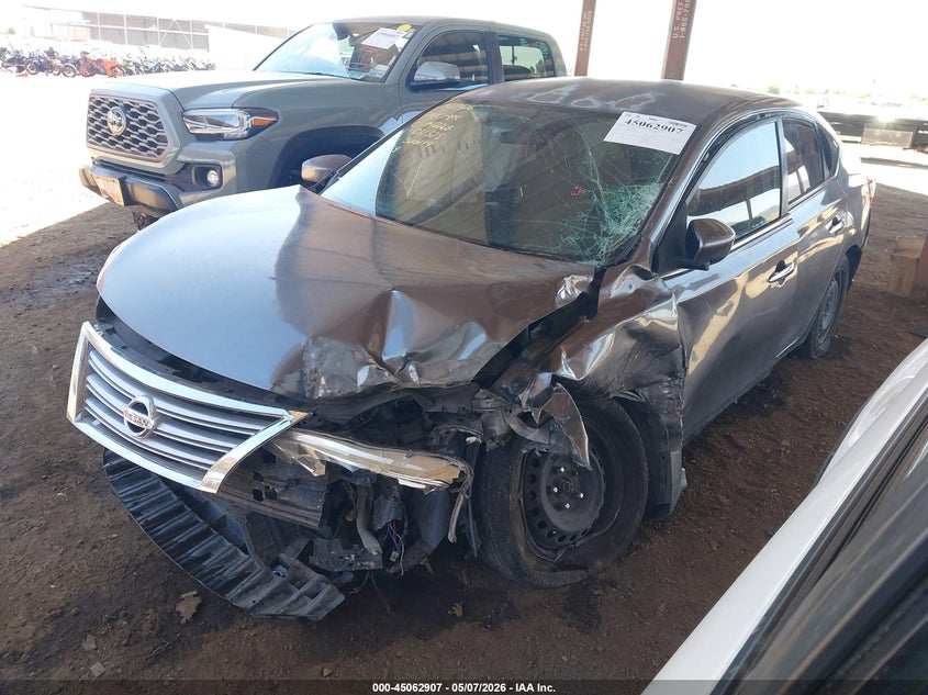 2015 Nissan Sentra S 3N1AB7AP5FY300119 photo 1