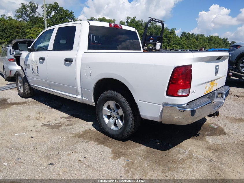 Vin: 1c6rr6kg4js313494, lot: 45560456, ram 1500 tradesman  4x2 5'7 box 20183