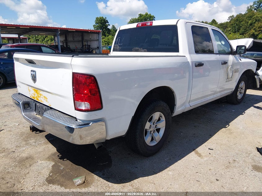 Vin: 1c6rr6kg4js313494, lot: 45560456, ram 1500 tradesman  4x2 5'7 box 20184
