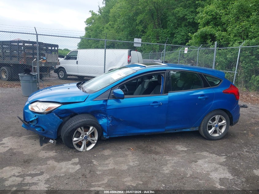 2012 Ford Focus 2.0 Se blue Lot 111045062964 Vin 1FAHP3K2XCL117446