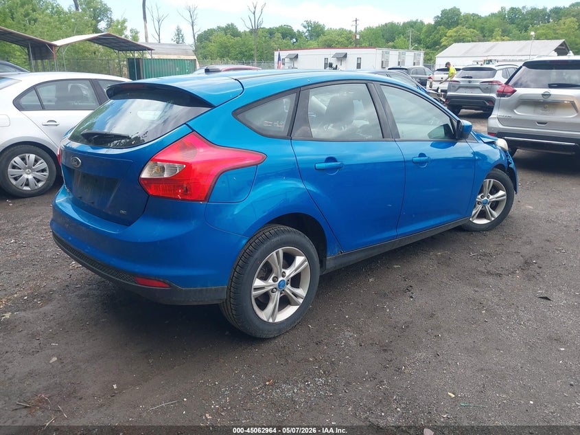 2012 Ford Focus 2.0 Se blue Lot 111045062964 Vin 1FAHP3K2XCL117446