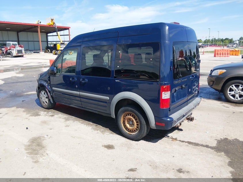 Vin: nm0ks9cn9bt062560, lot: 45560569, ford transit connect xlt premium 20113