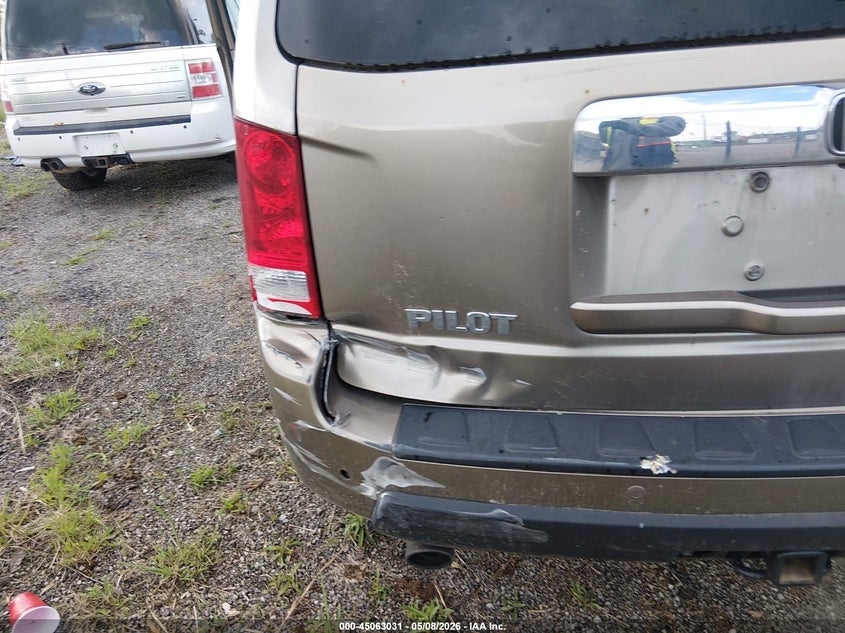 2009 Honda Pilot 3.5 Touring grey Lot 111045063031 Vin 5FNYF38939B009179
