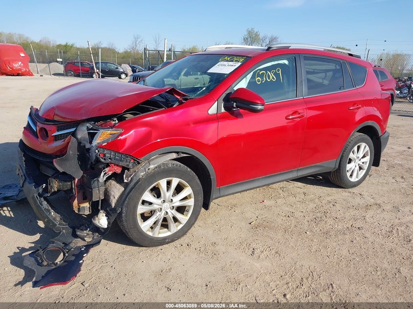 2014 Toyota Rav4 Limited 2T3DFREV6EW225695 photo 1