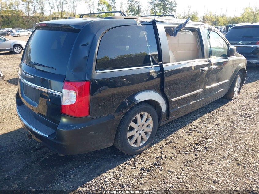 Vin: 2c4rc1bg8gr248222, lot: 45560661, chrysler town & country touring 20164