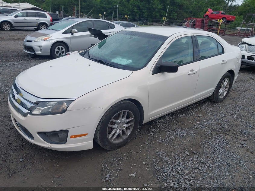 2010 Ford Fusion S 3FAHP0GA8AR414275 photo 1