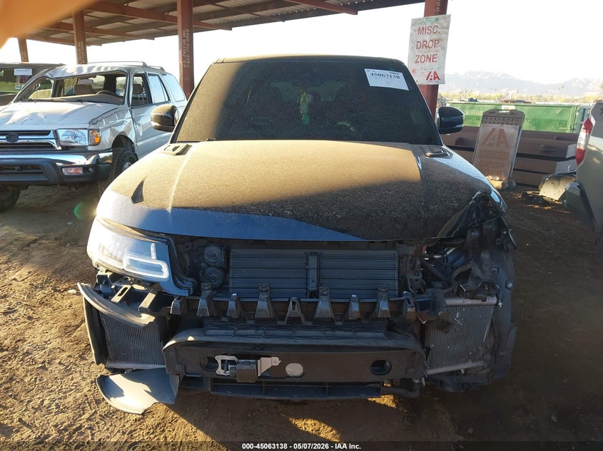 2020 Land Rover Range Rover Sport Svr VIN: SALWZ2RE7LA726374 Lot: 45063138