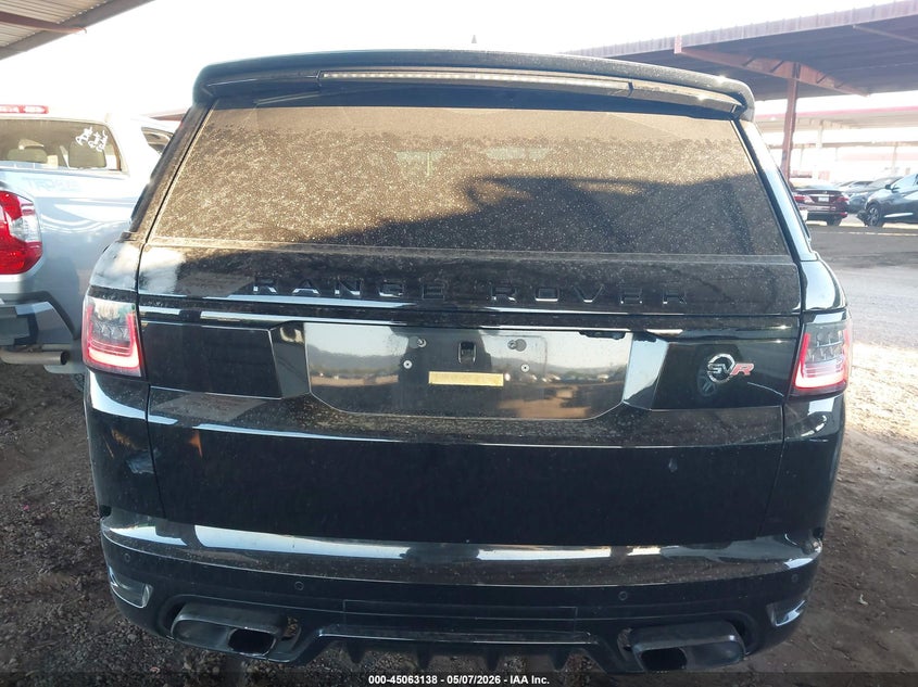2020 Land Rover Range Rover Sport Svr VIN: SALWZ2RE7LA726374 Lot: 45063138