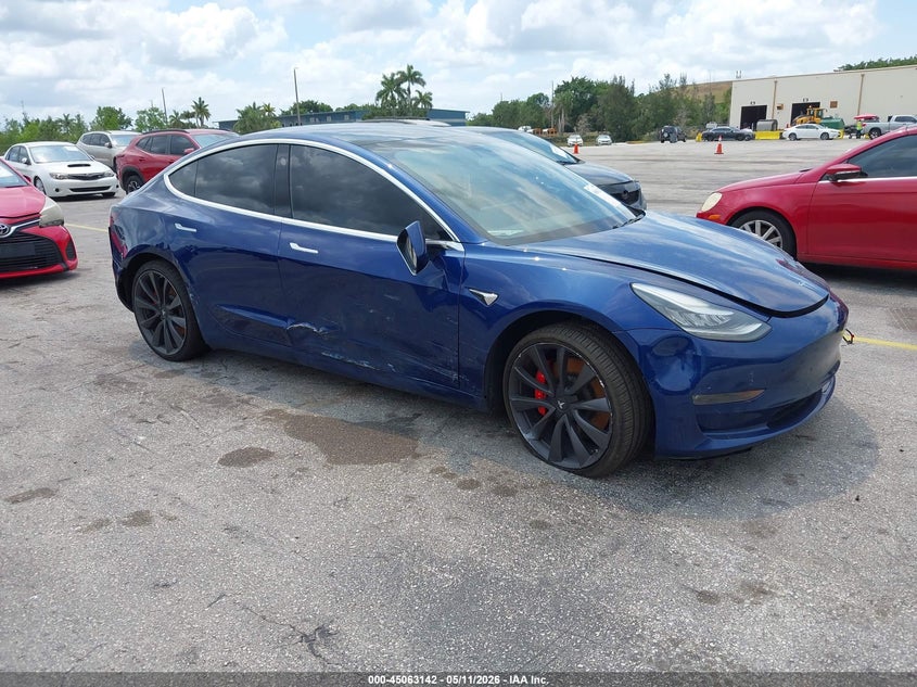 Vin: 5yj3e1ec1lf603133, lot: 45560687, tesla model 3 performance dual motor all-wheel drive 2020 img_1