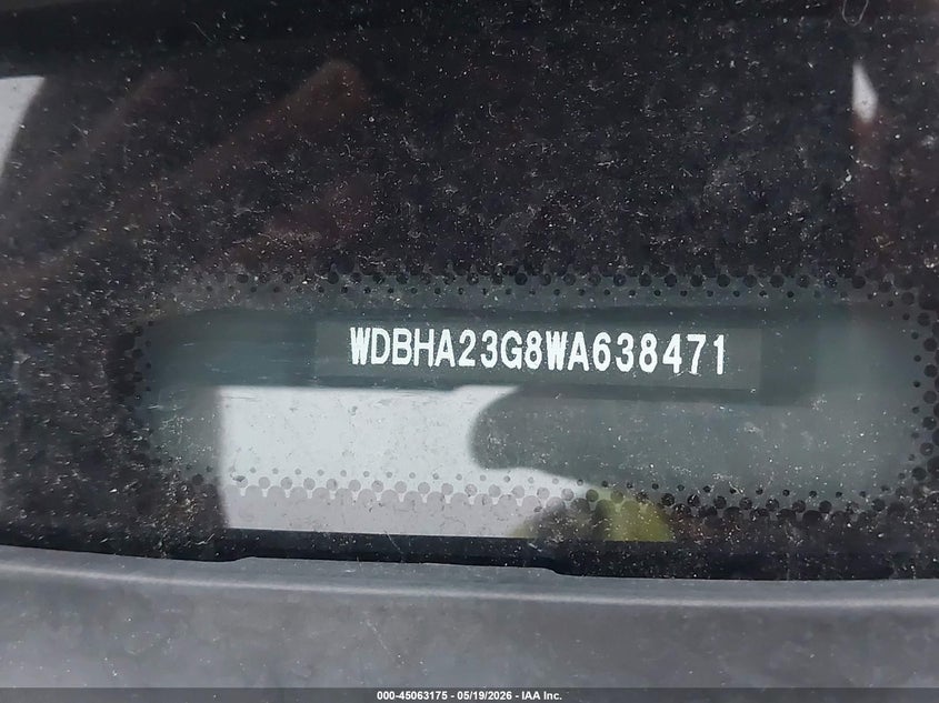 1998 Mercedes-Benz C 230 VIN: WDBHA23G8WA638471 Lot: 45063175
