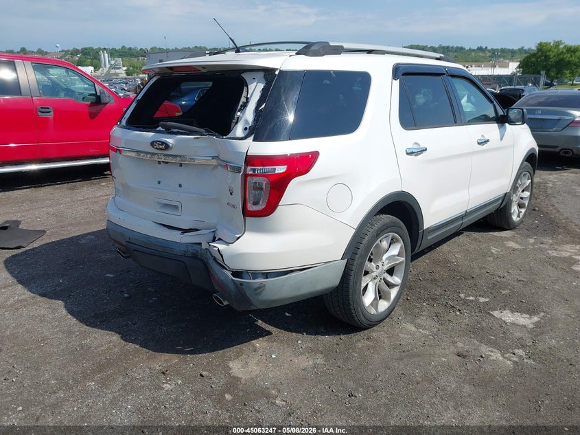 Vin: 1fm5k8d87dga43709, lot: 45560792, ford explorer xlt 20134