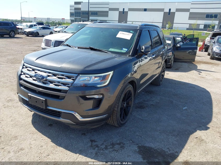 Vin: 1fm5k7f83kga11022, lot: 45560862, ford explorer limited 20192