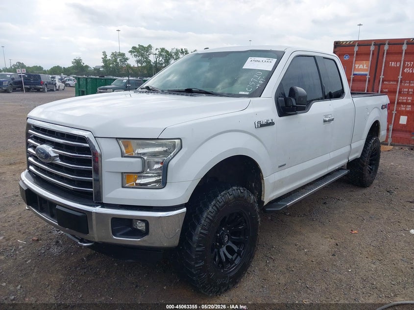 Vin: 1ftex1epxffc75720, lot: 45560900, ford f-150 xlt 20152