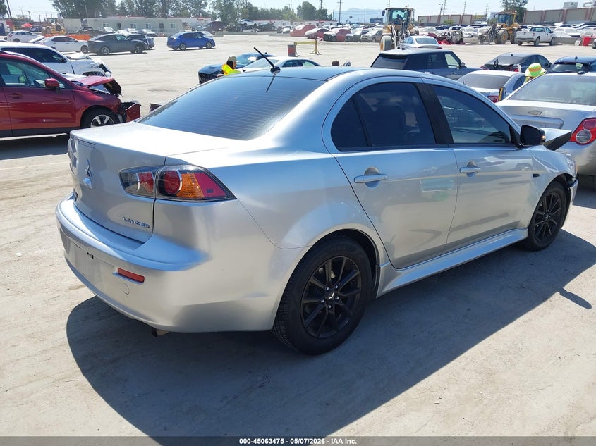 Vin: ja32u2fu5hu016314, lot: 45561020, mitsubishi lancer le 20174