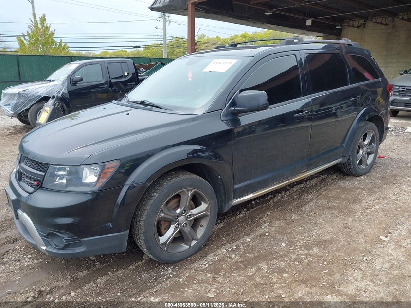 Vin: 3c4pdcgb4et287543, lot: 45561054, dodge journey crossroad 20142