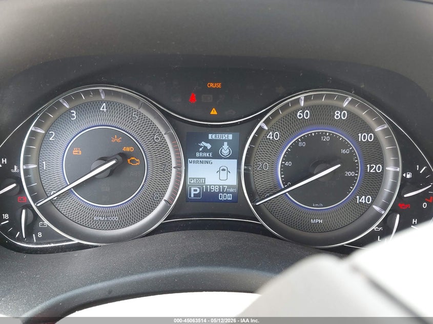 2017 Infiniti Qx80 VIN: JN8AZ2NE7H9158762 Lot: 45063514