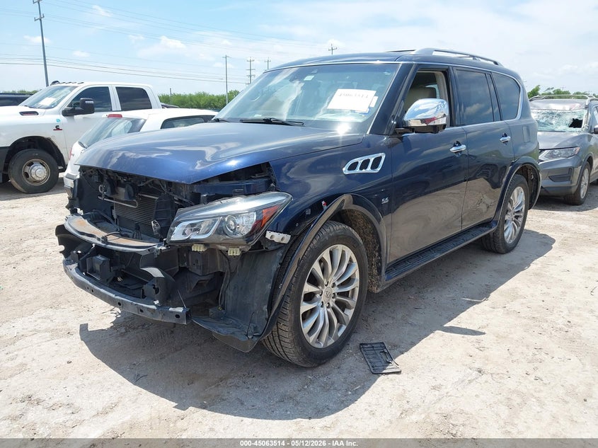 2017 INFINITI QX80 auction photo 2