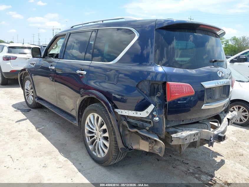 2017 INFINITI QX80 auction photo 3