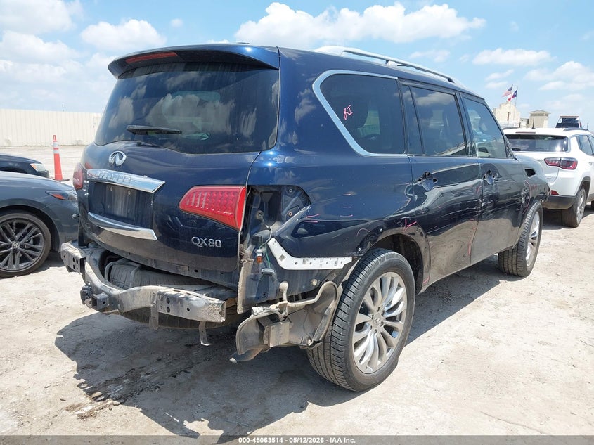 2017 INFINITI QX80 auction photo 4