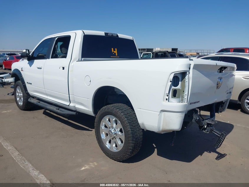 Vin: 3c6ur5dl6mg648833, lot: 45561077, ram 2500 big horn  4x4 6'4 box 20213