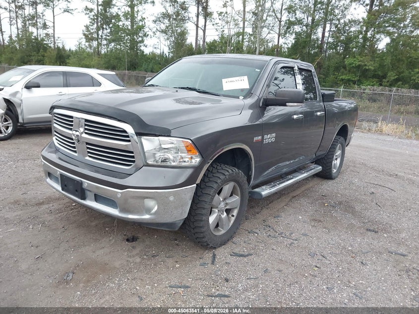 Vin: 1c6rr7gt1hs652364, lot: 45561086, ram 1500 big horn  4x4 6'4 box 20172