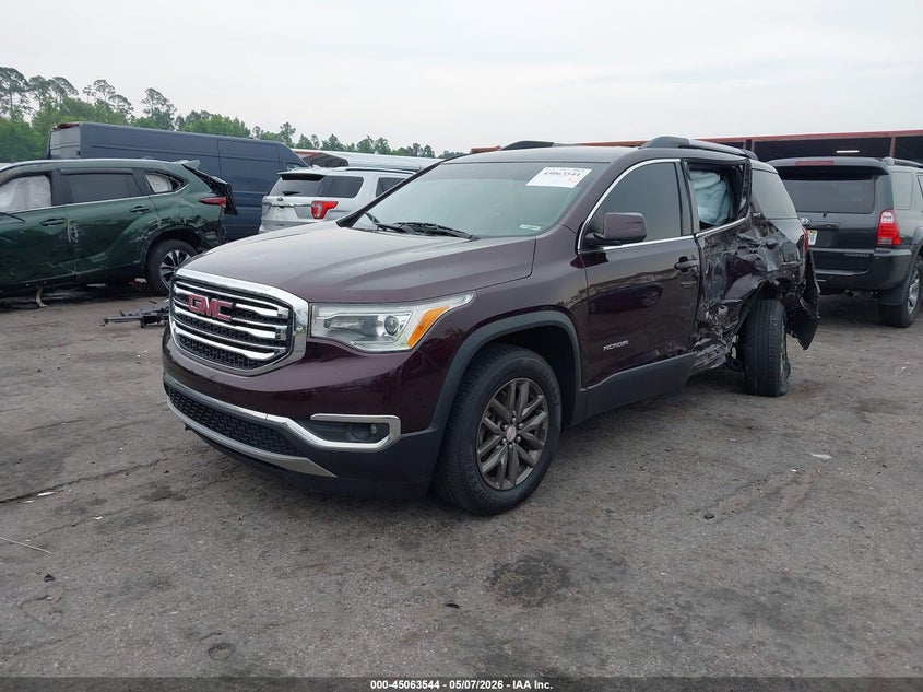 Vin: 1gkknmls2jz174684, lot: 45561089, gmc acadia slt-1 20182