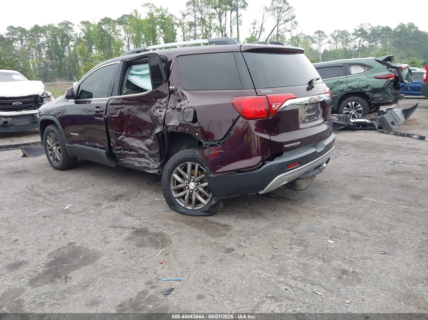 Vin: 1gkknmls2jz174684, lot: 45561089, gmc acadia slt-1 20183