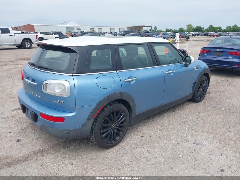 Vin: wmwln5c33h2e33913, lot: 45561210, mini clubman cooper 20174