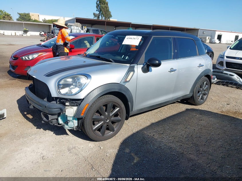 Vin: wmwzc3c57cwl87815, lot: 45561217, mini cooper s countryman 20122