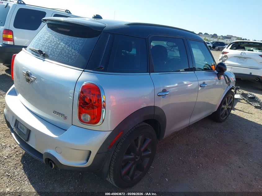 Vin: wmwzc3c57cwl87815, lot: 45561217, mini cooper s countryman 20124