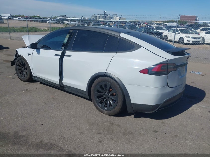 Vin: 5yjxcde21hf038213, lot: 45561317, tesla model x 100d/75d/90d 20173