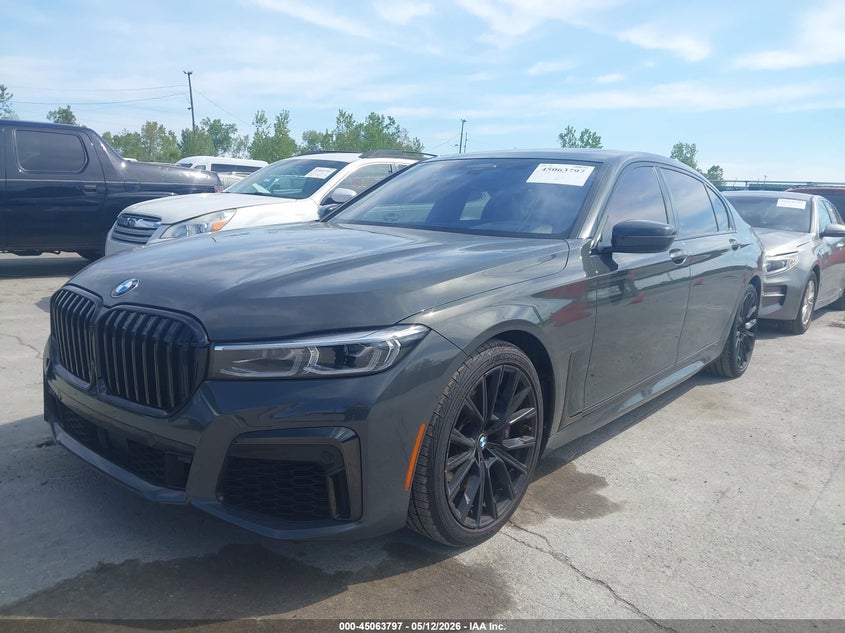 Vin: wba7u6c04mcf49996, lot: 45561343, bmw m760i xdrive 20212