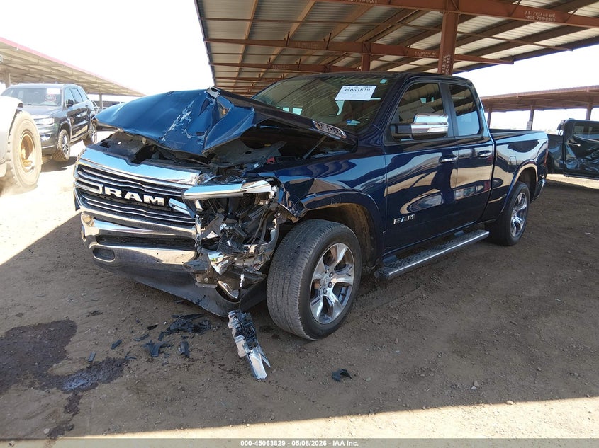 2019 Ram 1500 Laramie  4x4 6'4 Box 1C6SRFDT4KN511424 photo 1