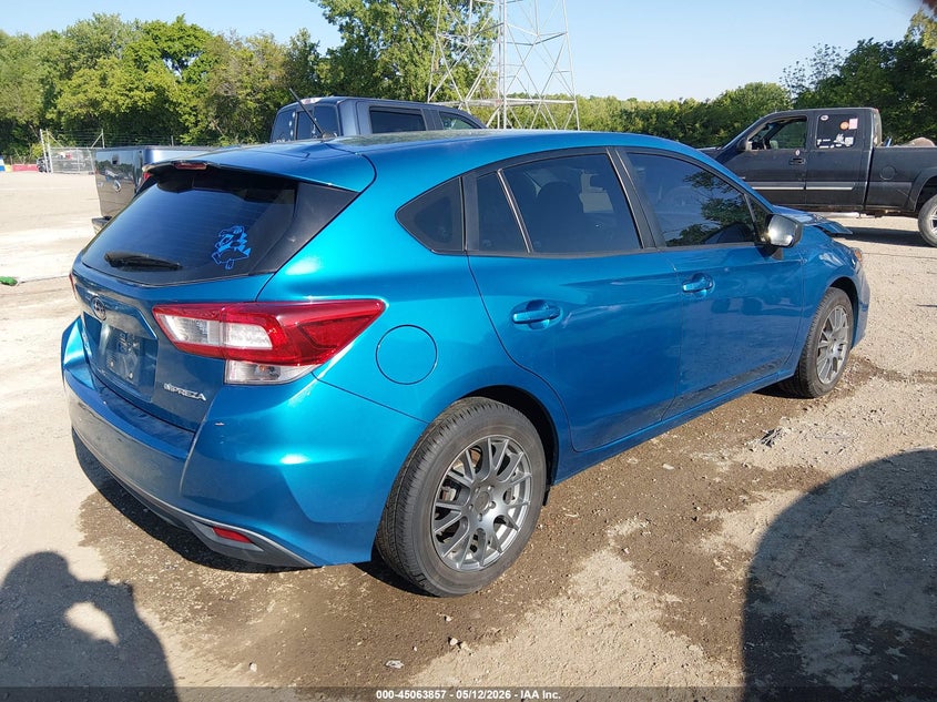 Vin: 4s3gtaa64j3721808, lot: 45561402, subaru impreza 2.0i 20184