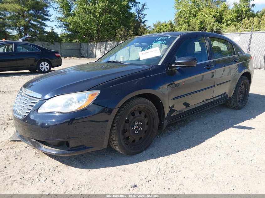 1C3BC4FB6BN558123 2011 Chrysler 200 2.4 Lx black