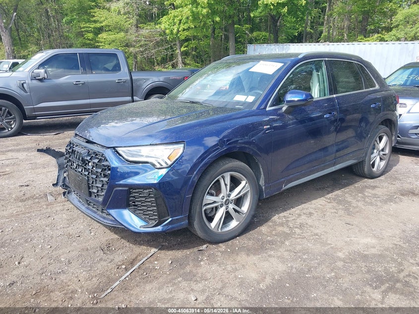 Vin: wa1decf31p1066125, lot: 45561459, audi q3 premium 45 tfsi s line quattro tiptronic 20232