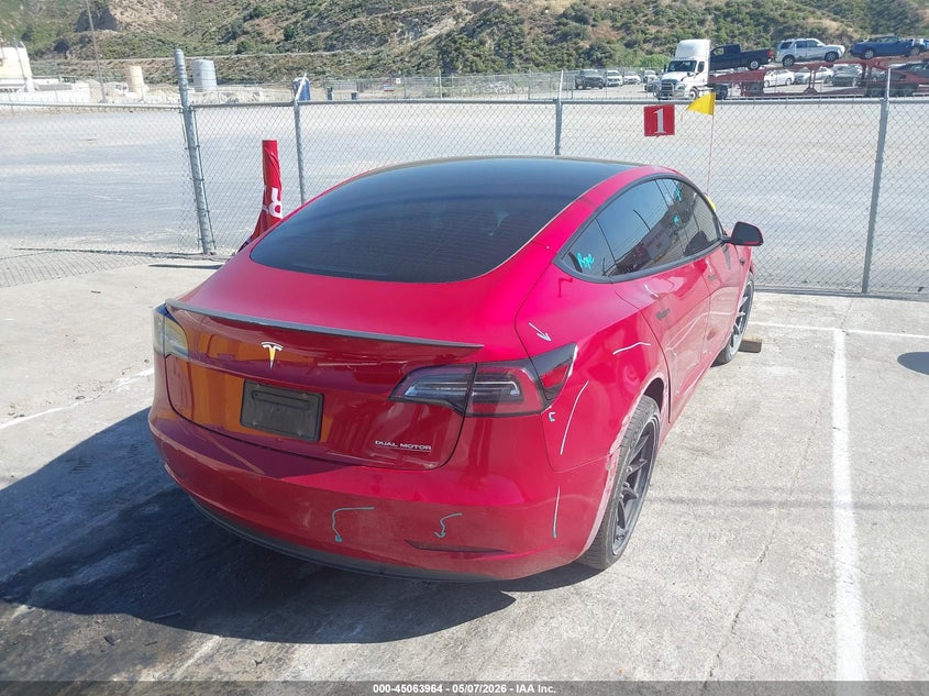 Vin: 5yj3e1ec0mf078521, lot: 45561509, tesla model 3 performance dual motor all-wheel drive 20214