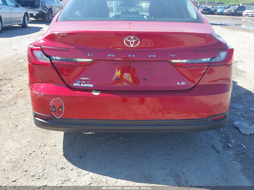 VIN 4T1DBADK2SU010145 2025 TOYOTA CAMRY LE