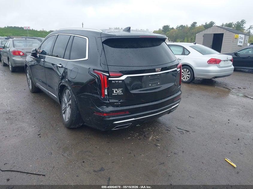 Vin: 1gykpdrs0nz143382, lot: 45561623, cadillac xt6 awd premium luxury 20223