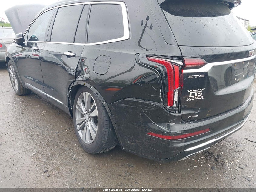 2022 Cadillac Xt6 Awd Premium Luxury VIN: 1GYKPDRS0NZ143382 Lot: 45064078