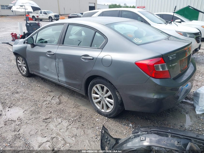 2012 HONDA CIVIC auction photo 3