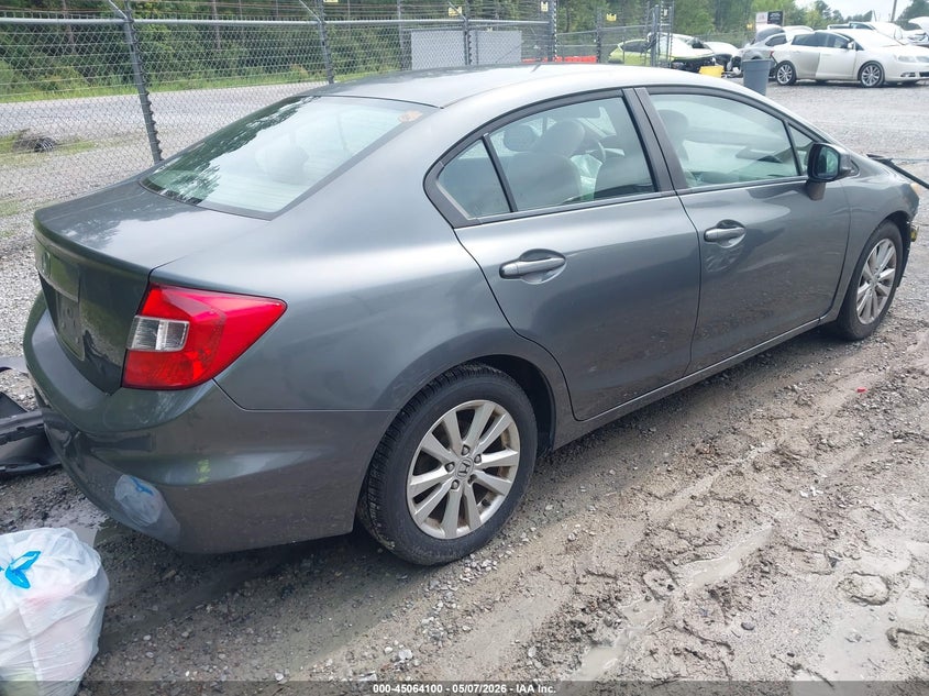 2012 HONDA CIVIC auction photo 4