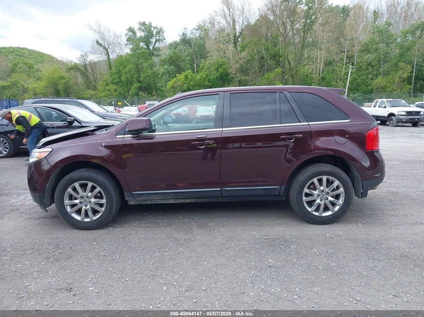 2FMDK4KC7BBA82994 2011 Ford Edge 3.5 Limited brown