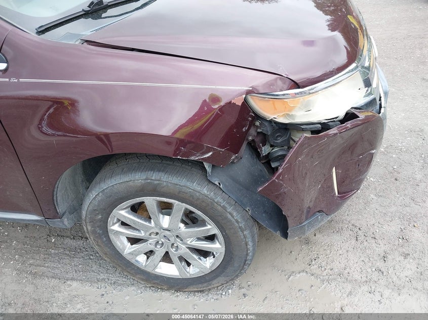 2FMDK4KC7BBA82994 2011 Ford Edge 3.5 Limited brown