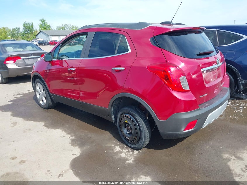Vin: kl4cjesb8gb718829, lot: 45561777, buick encore 20163