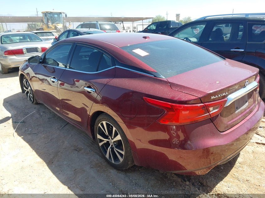 2018 NISSAN MAXIMA SEDAN 3.5L V-6 DOHC, VVT, 300HP