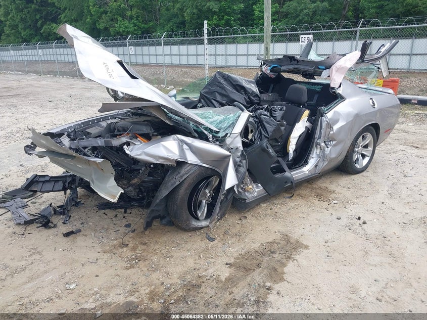 Vin: 2c3cdzag9jh205027, lot: 45561927, dodge challenger sxt 20182