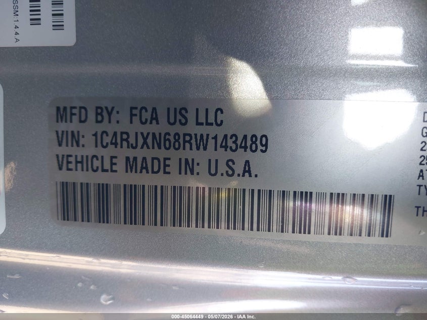 2024 Jeep Wrangler 4Xe Sport S 4Xe VIN: 1C4RJXN68RW143489 Lot: 45064449